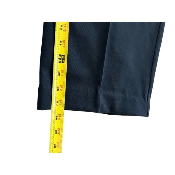 L L Bean Comfort Waist Mens Ankle Trouser Pants Blue Size 44x29 Straight Leg‎ - Picture 8 of 9